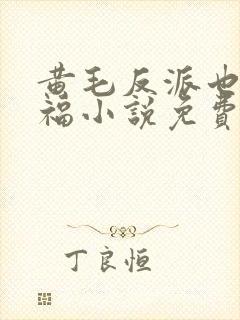 黄毛反派也想幸福小说免费阅读