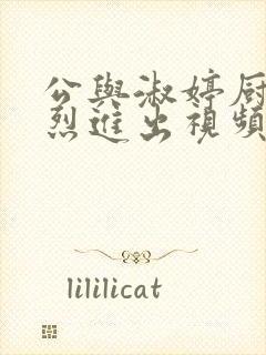 公与淑婷厨房猛烈进出视频中国