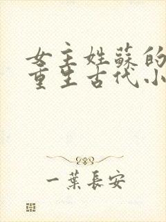 女主姓苏的穿越重生古代小说