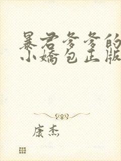 暴君爹爹的团宠小娇包正版