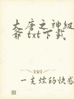大唐之神级太子爷 txt下载
