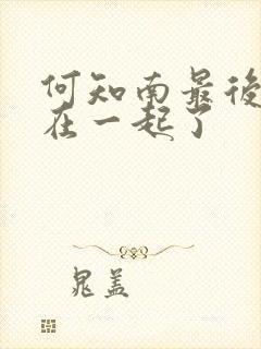 何知南最后和谁在一起了