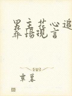 男主花心追妻火葬场现言