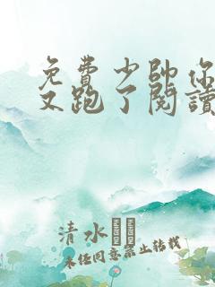 免费少帅你老婆又跑了阅读