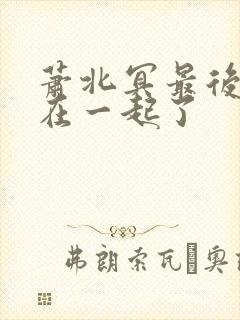 萧北冥最后和谁在一起了