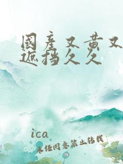 国产又黄又爽无遮挡久久