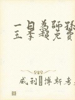 一日为师孙敏何玉李超免费阅读