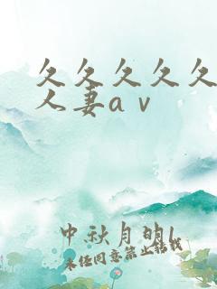 久久久久久精品人妻aⅴ