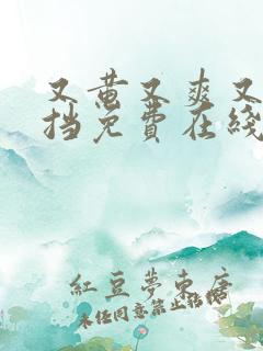 又黄又爽又无遮挡免费在线观看