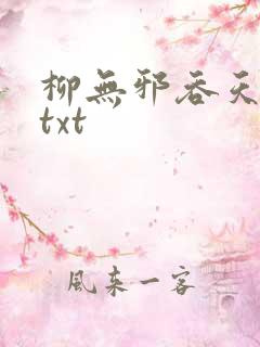 柳无邪吞天神鼎txt