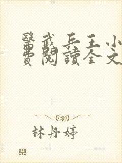 医武兵王小说免费阅读全文