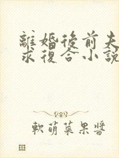 离婚后前夫跪着求复合小说