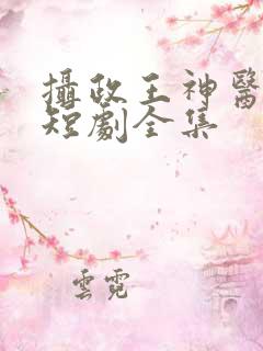 摄政王神医毒妃短剧全集