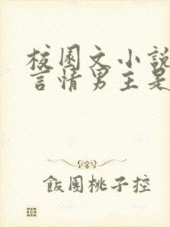 校园文小说推荐言情男主是校霸