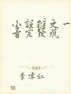 小说推文一口气看完发疯