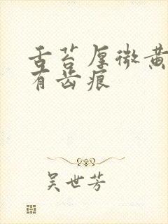 舌苔厚微黄舌边有齿痕