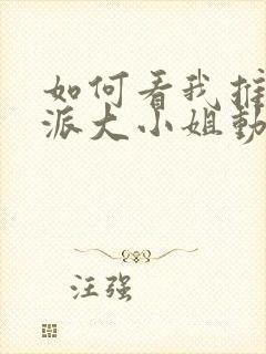 如何看我推是反派大小姐动漫