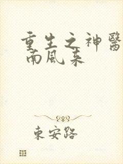 重生之神医甜妻 南风来