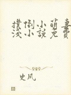 扑倒小萌妻顾浅浅小说免费阅读