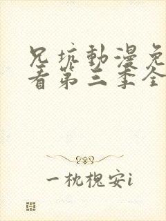 兄坑动漫免费观看第三季全集