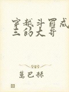 穿越斗罗成了唐三的大哥