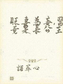 贬妻为妾,医女竟是长公主短剧免费观看