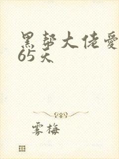 黑帮大佬爱我365天