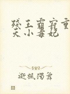 残王霸宠重生逆天小毒妃