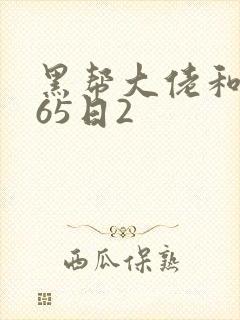 黑帮大佬和我365日2
