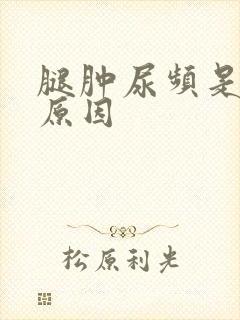 腿肿尿频是什么原因