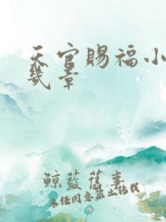 天官赐福小说共几章