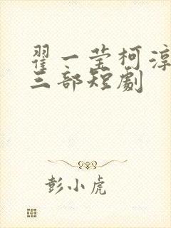 翟一莹柯淳最火三部短剧