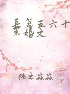 长篇五六十年代军婚文