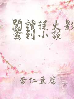 阅读从火影开始签到小说