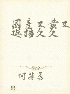 国产又黄又爽无遮挡久久