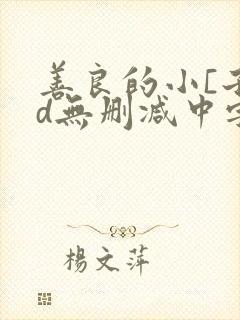 善良的小[子hd无删减中字第2季