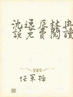 沈逸辰林冉容小说免费阅读最新章节