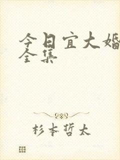 今日宜大婚短剧全集