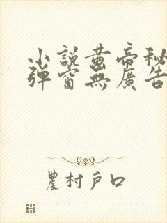 小说黄帝秘藏无弹窗无广告