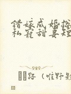 错嫁成婚总裁的私宠甜妻短剧在线观看