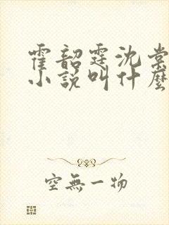 霍韶霆沈棠溪的小说叫什么名字