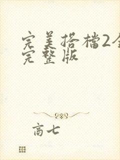 完美搭档2全集完整版