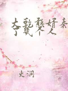 大乾憨婿秦墨娶了几个人