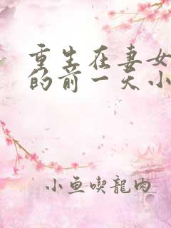 重生在妻女活着的前一天小说