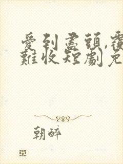 爱到尽头,覆水难收短剧免费观看全集