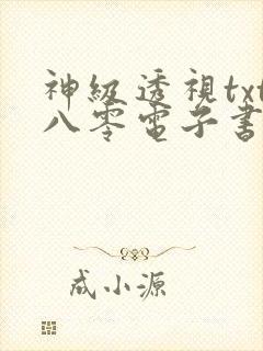 神级透视txt八零电子书