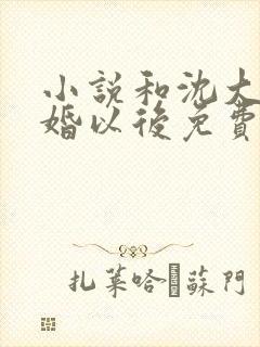 小说和沈大佬订婚以后免费阅读