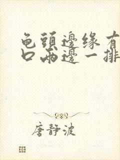 龟头边缘有尿道口两边一排小肉粒咋回事