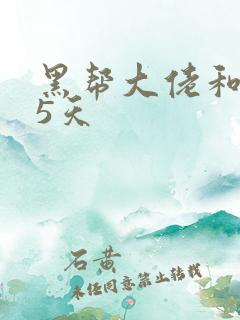 黑帮大佬和365天