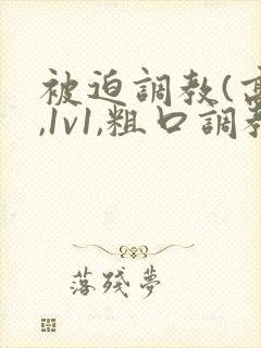 被迫调教(高h,1v1,粗口调教,双男)小说